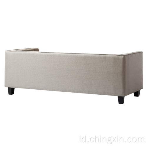 Set Ruang Tamu Gaya Eropa Tuffed Beludru Chesterfield Sofa Sofa Sette